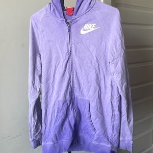 Purple ombré Nike Hoodie